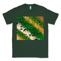 Sports Green St. Patrick's Day leopard cowhide glitter tumbler Classic Tee - Neo Western