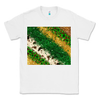 White St. Patrick's Day leopard cowhide glitter tumbler Classic Tee - Neo Western