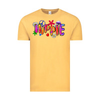 Vintage Mustard hippie Vintage Tee - Zillion Design Studio