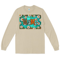 Mushroom western daisy mama skinny metal can holder Long Sleeve Tee - HRA Design Shop