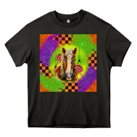 Asphalt Halloween Belgian Horse Heavy Core Tee - LillyAllenDesigns