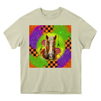 Mossy Halloween Belgian Horse Heavy Core Tee - LillyAllenDesigns