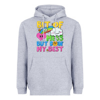 Heather Grey bit of a mess but doin my best Heavyweight Hoodie - NancyCooperArtShop