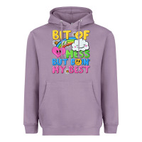 Lavender bit of a mess but doin my best Heavyweight Hoodie - NancyCooperArtShop