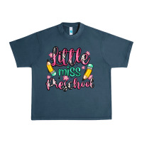Midnight Navy little miss preschool Urban Heavy Tee - Zillion Design Studio