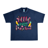Navy little miss preschool Urban Heavy Tee - Zillion Design Studio