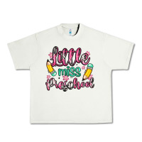 Pistachio little miss preschool Urban Heavy Tee - Zillion Design Studio