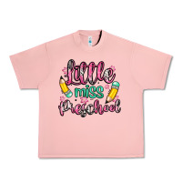 Salmon little miss preschool Urban Heavy Tee - Zillion Design Studio