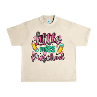 Sandshell little miss preschool Urban Heavy Tee - Zillion Design Studio