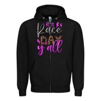 Black it's race day y'all Zipper Hoodie - JahusDesignShop