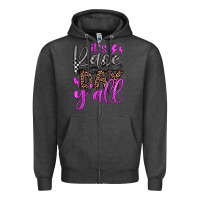 Charcoal Heather it's race day y'all Zipper Hoodie - JahusDesignShop