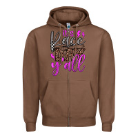 Chestnut it's race day y'all Zipper Hoodie - JahusDesignShop