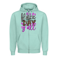 Seafoam it's race day y'all Zipper Hoodie - JahusDesignShop