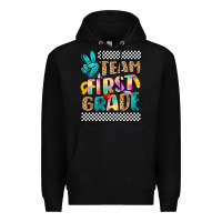 Black team first grade Premium Hoodie - NancyCooperArtShop