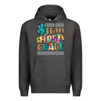 Charcoal Heather team first grade Premium Hoodie - NancyCooperArtShop