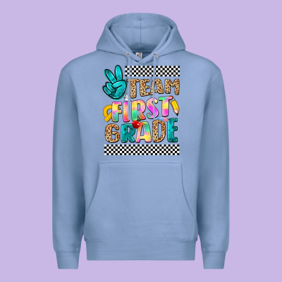 Team First Grade Premium Hoodie Designed By Nancycooperartshop