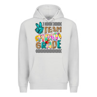 Dove Grey team first grade Premium Hoodie - NancyCooperArtShop
