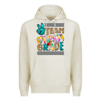Oatmeal Heather team first grade Premium Hoodie - NancyCooperArtShop
