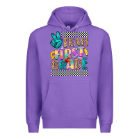 Purple team first grade Premium Hoodie - NancyCooperArtShop