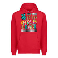 Red team first grade Premium Hoodie - NancyCooperArtShop