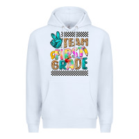 White team first grade Premium Hoodie - NancyCooperArtShop