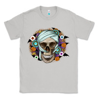 Moon Dust Halloween Skeleton Classic Tee - CowhideDigitalArt