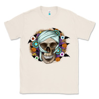 Natural Halloween Skeleton Classic Tee - CowhideDigitalArt
