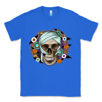 True Royal Halloween Skeleton Classic Tee - CowhideDigitalArt