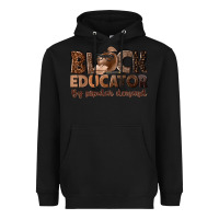 Black black educator by popular demand Heavyweight Hoodie - NancyCooperArtShop