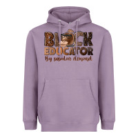 Lavender black educator by popular demand Heavyweight Hoodie - NancyCooperArtShop