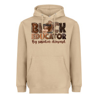 Mushroom black educator by popular demand Heavyweight Hoodie - NancyCooperArtShop