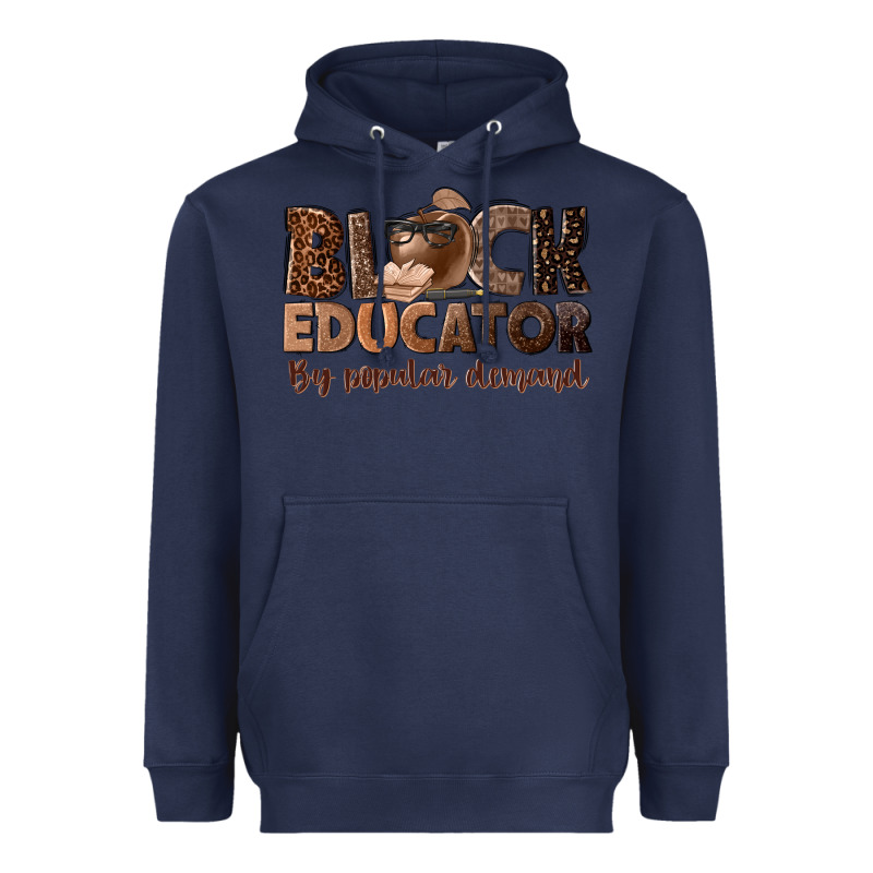 Black Educator By Popular Demand Heavyweight Hoodie by NancyCooperArtShop | Teevron