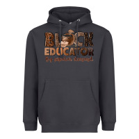 Smoke black educator by popular demand Heavyweight Hoodie - NancyCooperArtShop