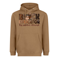Toasted Coconut black educator by popular demand Heavyweight Hoodie - NancyCooperArtShop