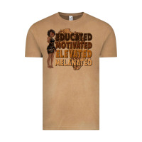 Vintage Camel educated motivated elevated melanated Vintage Tee - texasbilliewilder