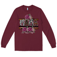 Burgundy mama Long Sleeve Tee - SublimationCraftShop