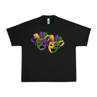 Black mardi gras mask Urban Heavy Tee - RanaPortraitStore