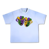 Grape Ice mardi gras mask Urban Heavy Tee - RanaPortraitStore