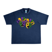 Navy mardi gras mask Urban Heavy Tee - RanaPortraitStore