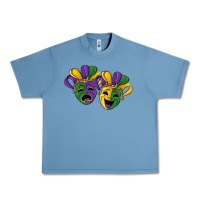 Pebble Blue mardi gras mask Urban Heavy Tee - RanaPortraitStore