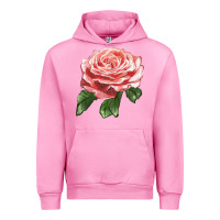 Fuchsia Pink America Rose Urban Hoodie - LillyAllenDesigns