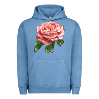 Pigment Pebble Blue America Rose Urban Hoodie - LillyAllenDesigns