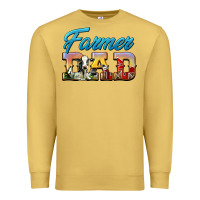 Antique Gold Western Farmer Dad Premium Sweatshirt - LillyAllenDesigns