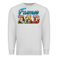 Dove Grey Western Farmer Dad Premium Sweatshirt - LillyAllenDesigns