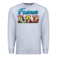 Heather Grey Western Farmer Dad Premium Sweatshirt - LillyAllenDesigns