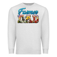 Oatmeal Heather Western Farmer Dad Premium Sweatshirt - LillyAllenDesigns