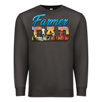 Smoke Western Farmer Dad Premium Sweatshirt - LillyAllenDesigns