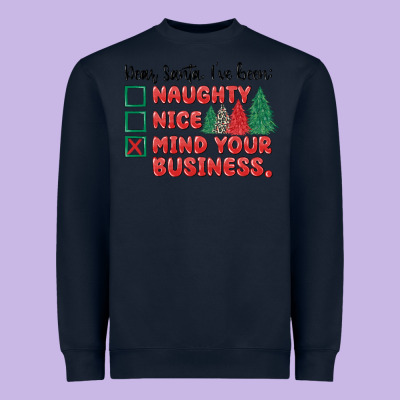 Heavyweight Sweatshirt dear santa ive been