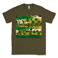 Army Green St. Patrick's Day leopard cowhide shamrock tumbler Classic Tee - Neo Western