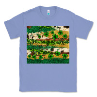 Colony Blue St. Patrick's Day leopard cowhide shamrock tumbler Classic Tee - Neo Western